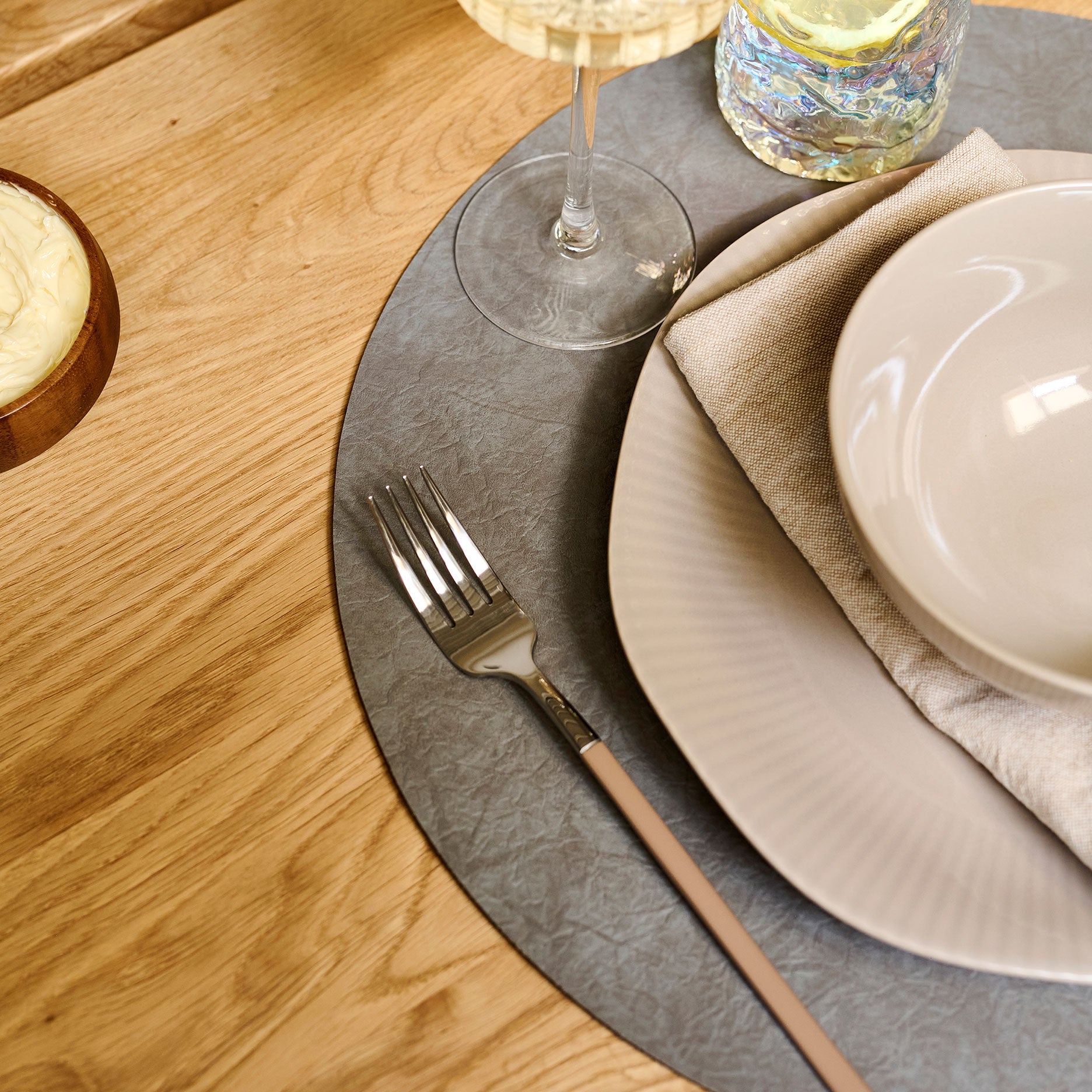 Glasgow wendbares Tischset D38 cm